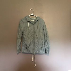 Blue/White Spring Zip-up jacket